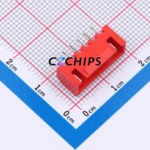 BX-HA2.54-6PZZ-R Wire-to-Board Pin Header Through hole Component (THT),P=2.5mm Connector 1x6P 2.5mm Through Hole XHB - Product Image 1