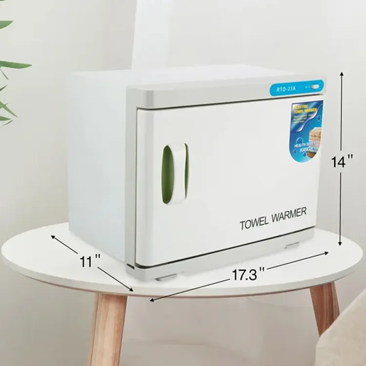 Chauffe-serviettes électrique professionnel, CE, seau chauffant pour armoire à serviettes, avec stérilisateur Uv