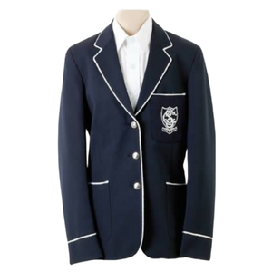 Venta al por mayor precio barato uniforme de la escuela secundaria <span class=keywords><strong>blazer</strong></span> con insignia de color azul marino de talla grande trajes de los hombres <span class=keywords><strong>blazer</strong></span> - Product Image 6