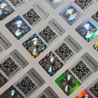 Customized Holographic Anti-Counterfeit QR Code Laser Stickers for Popular Digital Products - Business Labels - Wholesale