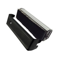 Disques de téléphone en Fiber de carbone, 10mm, nettoyeur, enregistrement en vinyle, tourne-disque doux, gourmette antistatique, brosse de nettoyage de phonographe