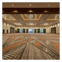 Tapis en laine chinois traditionnel personnalisé pour hôtels GuangZhou Nylon Salle de banquet Salle de bal Luxe Mur à mur Tapis turc