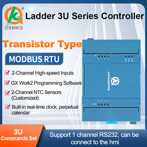 Oshangming Plc Programming <strong>Controller</strong> 4 <strong>Input</strong> 4 Transistor Output PLC Industry Control 4 <strong>Pulse</strong> Modbus <strong>Rtu</strong> with RS232 RS485 - Product Image 3
