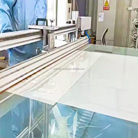 Film intelligent électronique blanc pour verre, fabricant de film PDLC, film intelligent électrochromique commutable PDLC pour fenêtre de bâtiment