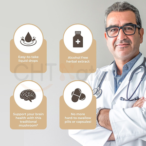 سائل الأسد العضوي لتكملة العلامة التجارية الخاصة chtanure Mane 30/زجاجة قطرات الأسد - Product Image 5