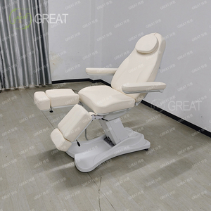 Cama de Masaje Moderna con Tres Motores Eléctricos y Patas Giratorias para Hospitales, Exámenes Médicos, Tratamientos de Belleza, Tatuajes, Spa Facial - Product Image 3