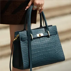 ZOOLER Fashion Genuine Leather Women Bags Top Handle Leather Business Woman Bags With Large Capacity#wg383