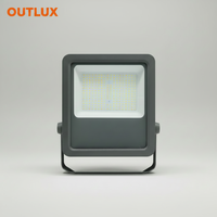 Projecteur LED extérieur ultra-mince Zhejiang pour bâtiment, lumière du jour 100W 150W 200W IP66, éclairage sportif de jardin