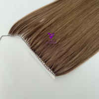 Virgin-Bündel in Massenhaarverlängerungen Großhandel Haarverkäufer Federn Weft 100 % Natur 1-Stück brasilianisches Haar 10 - 32 Zoll