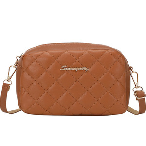 Bolso de cámara bordado, nuevo estilo 2026, bolso de hombro, bolso cruzado con patrón de diamantes, bolso de mujer a la moda. - Product Image 5