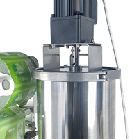 Machine de remplissage pneumatique en acier inoxydable de qualité alimentaire SUS 304 pour le durcissement de petits sachets de sauce jus d'épices fromage