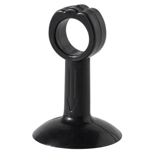Pigu Silicone Door Catcher 3029, coussin anti-collision mural pour porte de salle de bain, gris et noir - Product Image 3