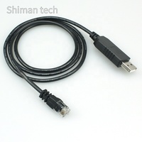 Cable serial USB a RS232 6PIN RJ12 RJ11 6P6C ch340