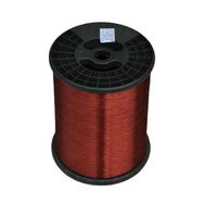 Fil de cuivre émaillé en aluminium pour bobinage de bobines magnétiques ECCA de 0,2 à 6,5 mm, vente en gros d'usine, pour moteurs et générateurs électroniques