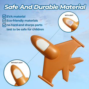 Kid của đồ chơi bọt máy bay máy bay launche máy bay 3 pcs catapult máy bay cho trẻ em ngoài trời thể thao bay đồ chơi máy bay phóng đồ chơi - Product Image 4