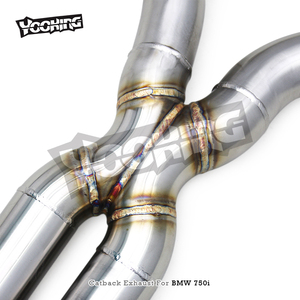 Yooking Valvetronic Catback Échappement pour <span class=keywords><strong>BMW</strong></span> 750/750i 4.4T 2016-2019 <span class=keywords><strong>Active</strong></span> X Pipe Sound Control Silencieux Tuyau D'échappement - Product Image 4