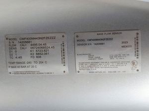 Medidor de Flujo Másico Emersons Micros Motions CMF400 - Product Image 5