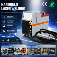 Mesin Las Serat Genggam ActionLasers Baru 700W Output Maksimum Berpendingin Udara Portabel Ringkas untuk Logam 220V X1 Pro Motor