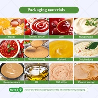 Machine d'emballage automatique de sachets pour sauce pizza, pâte de détergent, pâte d'arachide