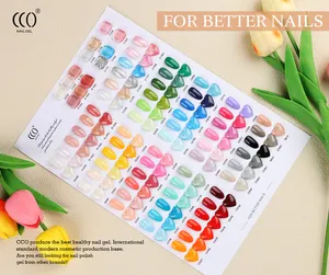 CCO Factory nail decoration 15ml MOQ 5000PCS Recome 374 colors hema free Soak Off UV Gel Polish
