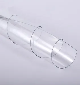 福星Pvc 6毫米透明水晶超透明软塑料乙烯基薄膜卷装透明Pvc薄膜