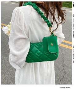 Bolsos con cremallera y patrón de cocodrilo para mujer, superventas, bolso de hombro, bolsos de mano con cadena de cuero PU - Product Image 4