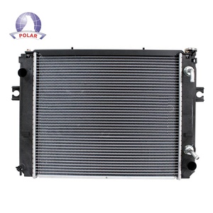 Repuestos de montacargas de aluminio originales, radiador 16420-U2170-71 para montacargas Toyota 8FD25 en radiador enfriador - Product Image 1