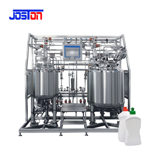 Sistema de Preparación, Tanque de Mezcla de Líquidos, Mezclador Industrial de Acero Inoxidable 316L con Control PLC - Product Image 1