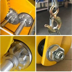 Treuil <span class=keywords><strong>manuel</strong></span> de 2600 lb fourni par le fabricant, frein automatique, best-seller transfrontalier, pour la construction de grues et l'<span class=keywords><strong>utilisation</strong></span> marine - Product Image 5