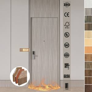 Portes intérieures battantes en bois ignifugées BASEN de haute qualité, surface finie pour halls, hôtels, appartements - Design contemporain de luxe - Product Image 3