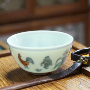 Trà cổ điển của Ming chenghua cốc trà sứ dehua Truyền Thống Trung Quốc in tay - Product Image 3