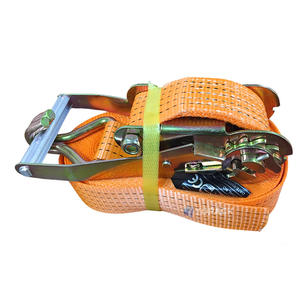 Cintas de Amarração de Alta Resistência OEM, 2 Polegadas, 50mm, Cordão de Poliéster para Carga, Embalagem para Exportação de Caminhões BS 5 Toneladas - Product Image 2