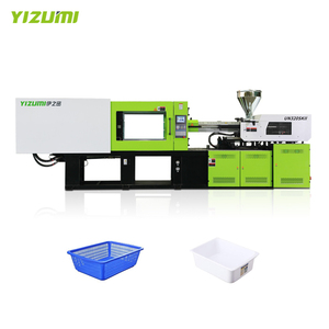 YIZUMI-máquina de moldeo por inyección hidráulica de tres platinas, silla de plástico apilable, fabricación de cajas de pañuelos, 320Ton, precio barato - Product Image 4