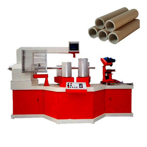 数値制御シングルカット自動小型スパイラルコアボードペーパーチューブコア製造巻線成形機 - Product Image 1