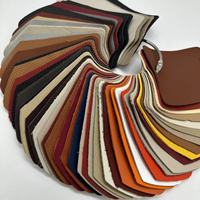 Revêtement de tableau de bord de voiture en cuir PU microfibre de luxe en peau de vache Nappa, décoration intérieure de voiture, anti-moisissure, siège de voiture imperméable, volant