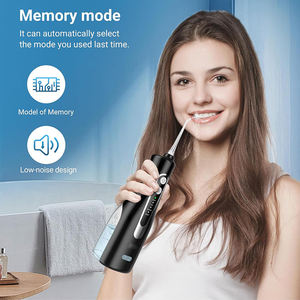 Irrigateur buccal électrique portable sans fil rechargeable étanche 4 modes 4 buses pour le soin des dents - Product Image 6
