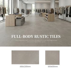 Azulejo <span class=keywords><strong>de</strong></span> Porcelana Arquitectónico <span class=keywords><strong>de</strong></span> Cuerpo Completo con Efecto Piedra Gris para Boutique y Sala <span class=keywords><strong>de</strong></span> Exhibición - Product Image 3