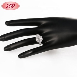 Anello di Fidanzamento alla Moda Nuovo Design Corona Italiana Anello Nuziale in Argento Puro - Product Image 1