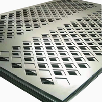 Prix d'usine Tôles perforées galvanisées en acier inoxydable à fentes pour ponts, Panneaux métalliques perforés, Tôles poinçonnées