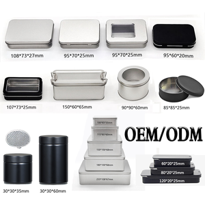 Fábrica Custom Small Metal Dobradiça Embalagem personalizada <span class=keywords><strong>Tin</strong></span> <span class=keywords><strong>Box</strong></span> para Latas De Metal - Product Image 6