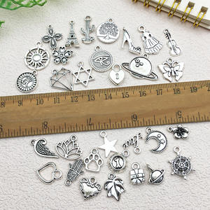 Pabrik langsung perak kuno aksesoris Tibet gelang Diy hexagram Turret Alloy Set - Product Image 2