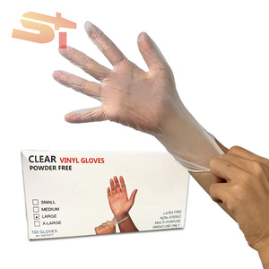 Guantes <span class=keywords><strong>de</strong></span> PVC Desechables SIKE, 100 Unidades por Paquete para Belleza, Cuidado del Cabello, Limpieza del Hogar, Guantes <span class=keywords><strong>de</strong></span> Grado Alimenticio para Médicos - Product Image 2