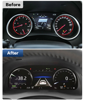 Autostereo Android 13 Digital Cluster Cockpit para Toyota Camry 2012-2016 LCD instrumento Virtual Cockpit Speed Meter Dashboard
