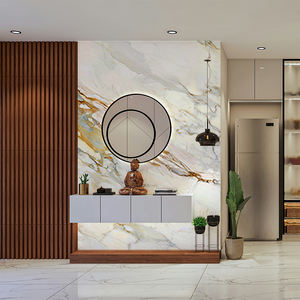 Pannello Murale in PVC UV Effetto Marmo Lucido di Lusso, Commerciale, ODM OEM, All'Ingrosso, Facile da Pulire, Lunga Durata, 2.5 2.8 3mm - Product Image 1