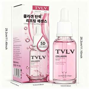 Tvlv गहरे कोलेजन गुलाबी पेप्टाइड्स सीरम फेस चमक कोरा ग्लास त्वचा देखभाल उत्पाद बूस्टर पेड्रेन सेरम - Product Image 6
