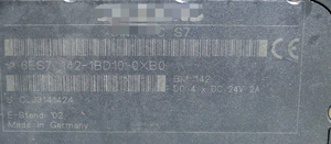 PLC S7 6ES7142-1BD10-0XB0 6ES7 142-1BD10-0XB0 E02 - Product Image 3