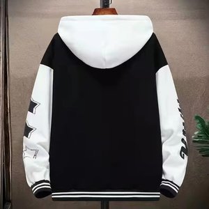 <span class=keywords><strong>Blouson</strong></span> Baseball Homme 2025 Tendance Jeune Élégant Décontracté <span class=keywords><strong>Printemps</strong></span> Automne Veste Étudiant Garçon Motif Lettres - Product Image 3