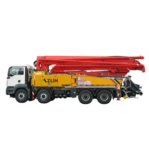 Camion pompe à béton ZLIN d'occasion 37m 42m 40m 50m, camion pompe à béton Howo - Product Image 6