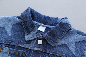 Vêtements pour bébés fabriqués en Chine, pantalon kaki pour enfants, chemise blanche, veste en jean, ensembles pour garçons - Product Image 4
