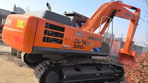 HITACHI รถขุดมือสองเครื่องจักรมือสอง ZX350 35ตันตีนตะขาบ - Product Image 4